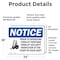 Signmission Prior To Operating Forklift Safety, 24 in W x Rectangle, Vinyl Decal OS-2PACK-NS-D-1824-L-16408 - alternate 5